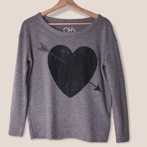Chaser Arrow Heart Cozy Sweatshirt